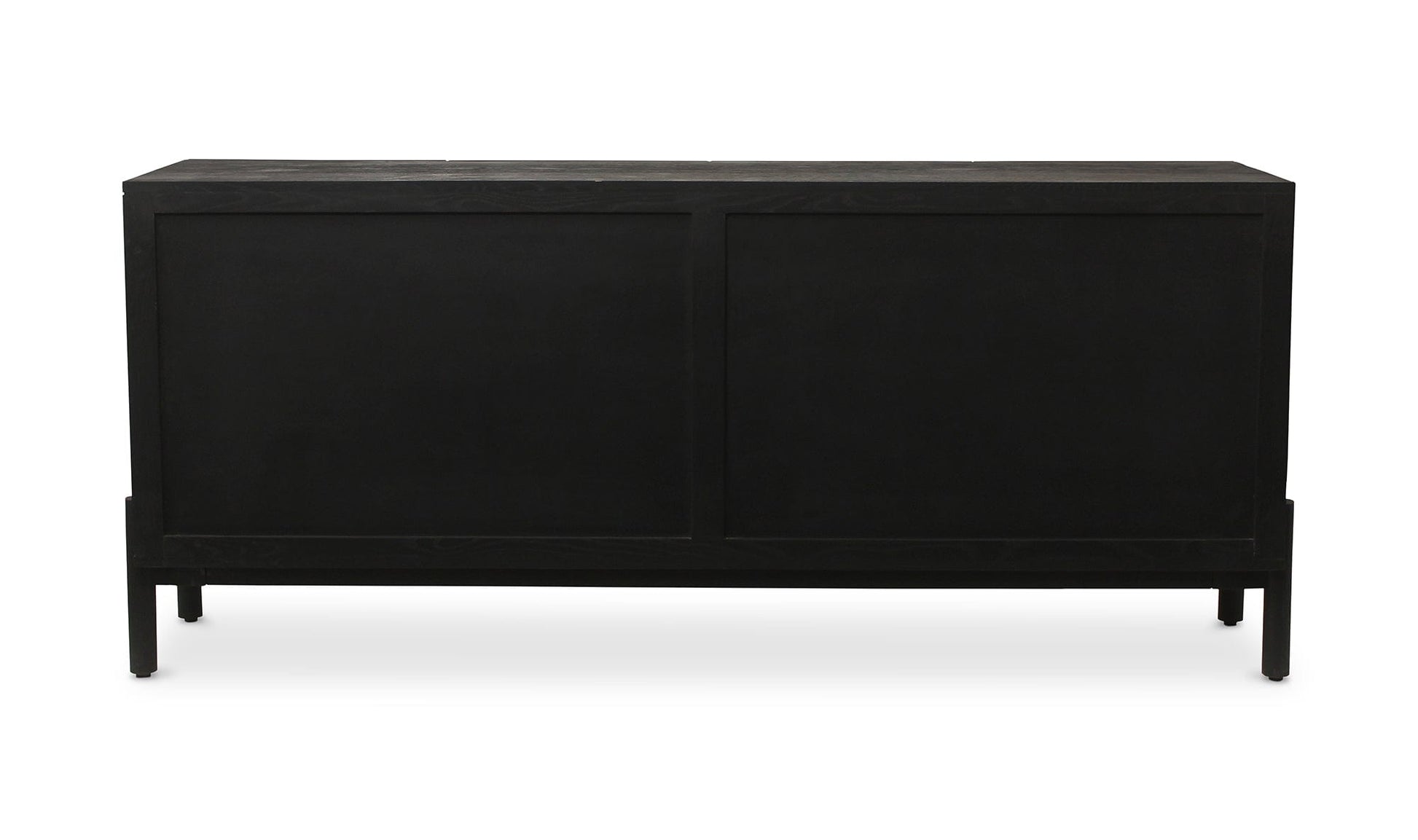 The Carpentry Shop Co. Misaki Oak Sideboard Black Misaki Oak Sideboard Black