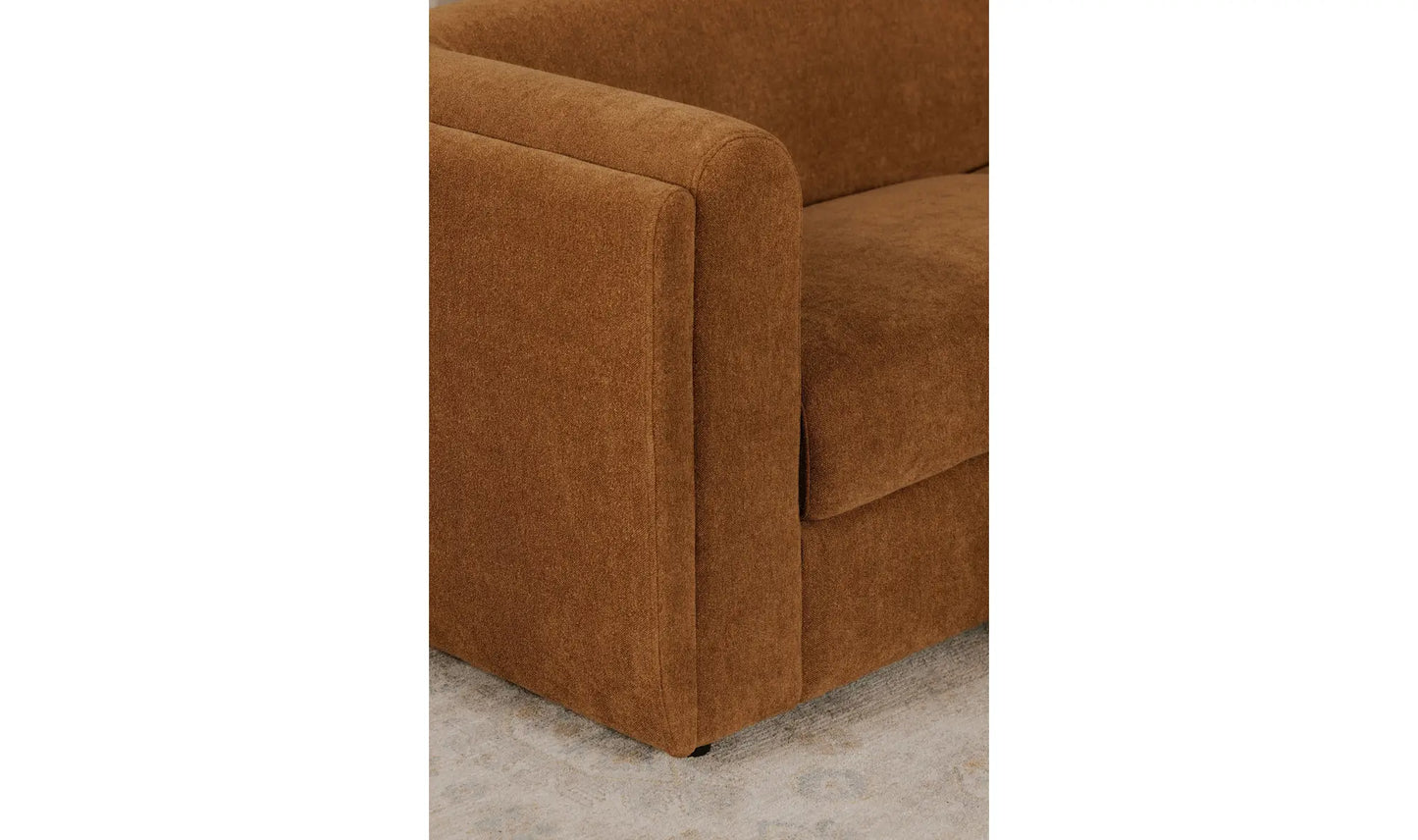 Alora Sofa Ochre Brown