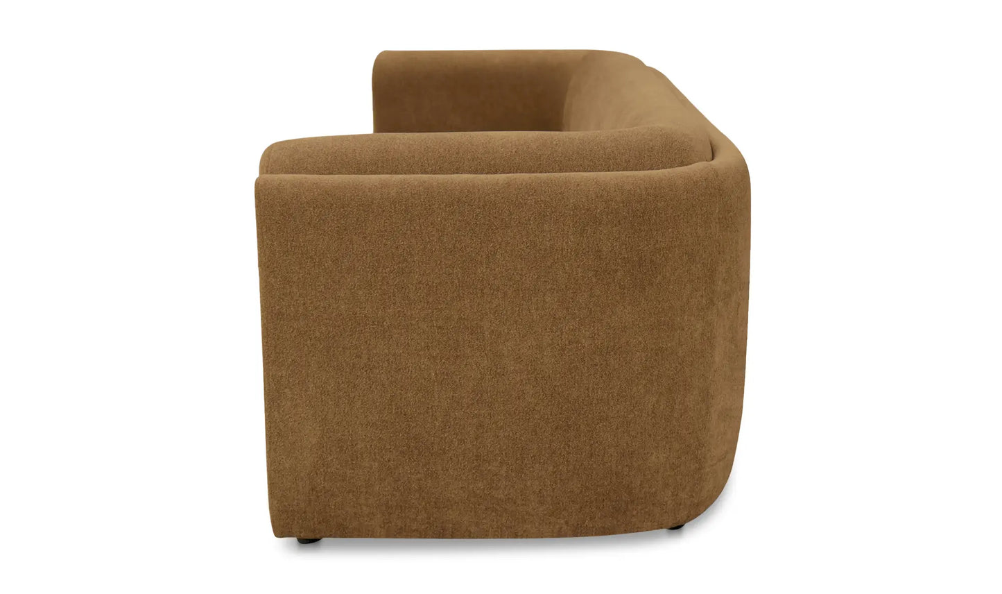 Alora Sofa Ochre Brown