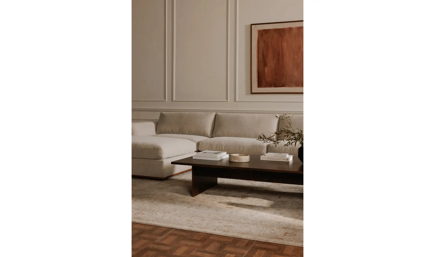 Rue Slipper Chair Flecked Grey