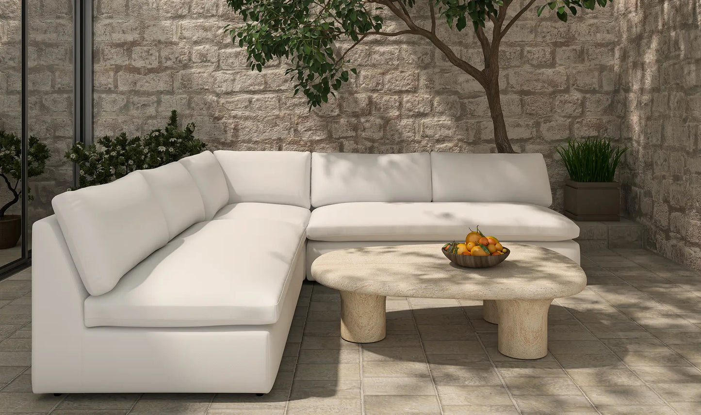 Miles Outdoor Corner White