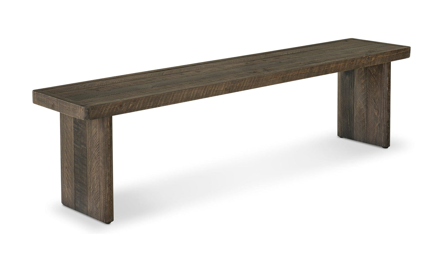 The Carpentry Shop Co. Monterey Bench Aged Brown Monterey Bench Aged Brown