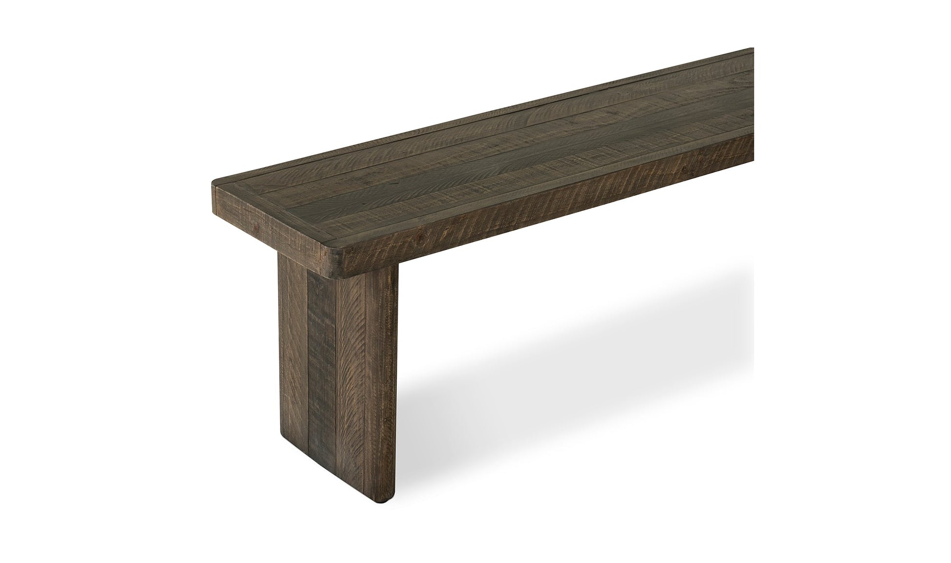 The Carpentry Shop Co. Monterey Bench Aged Brown Monterey Bench Aged Brown