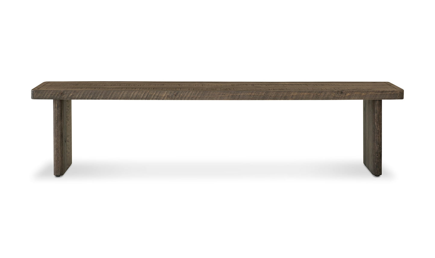 The Carpentry Shop Co. Monterey Bench Aged Brown Monterey Bench Aged Brown