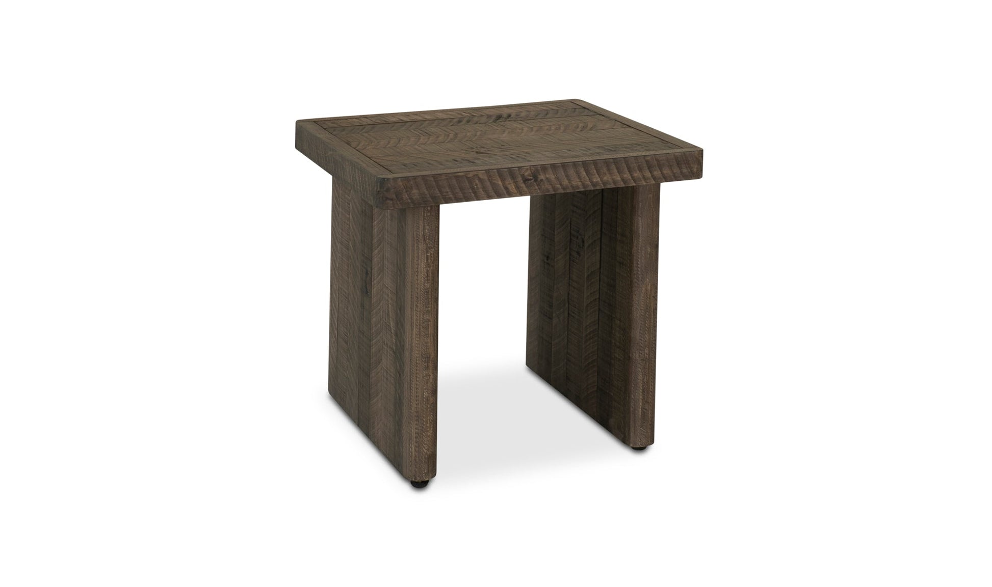 The Carpentry Shop Co. Monterey End Table Aged Brown Monterey End Table Aged Brown