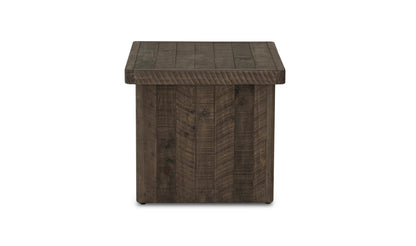 The Carpentry Shop Co. Monterey End Table Aged Brown Monterey End Table Aged Brown