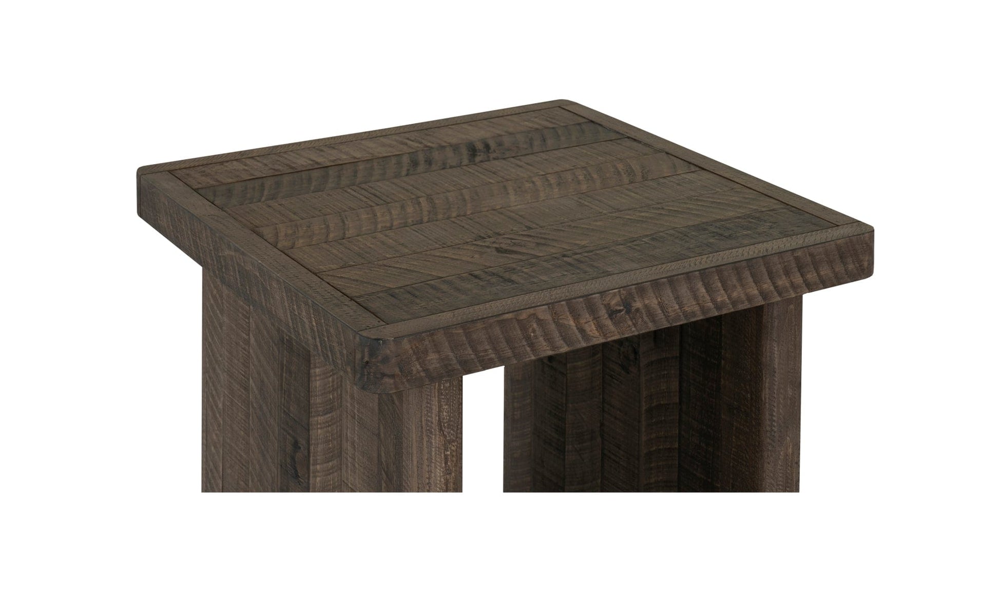 The Carpentry Shop Co. Monterey End Table Aged Brown Monterey End Table Aged Brown
