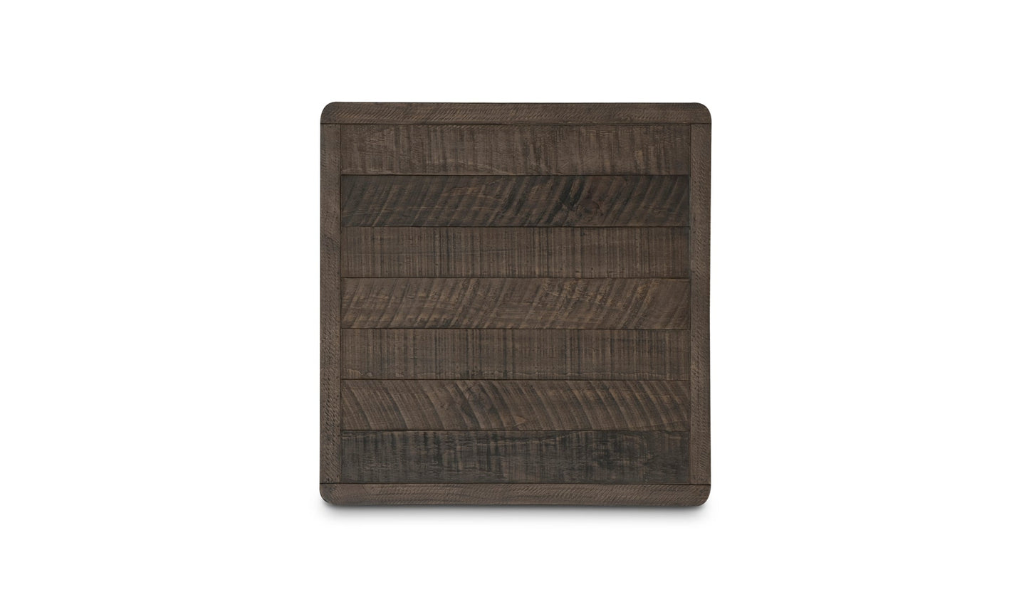 The Carpentry Shop Co. Monterey End Table Aged Brown Monterey End Table Aged Brown