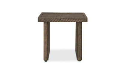 The Carpentry Shop Co. Monterey End Table Aged Brown Monterey End Table Aged Brown