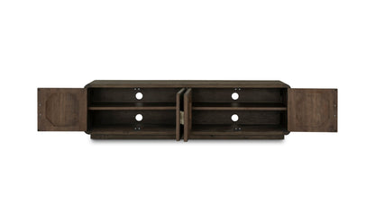 The Carpentry Shop Co. Monterey Media Cabinet Aged Brown Monterey Media Cabinet Aged Brown