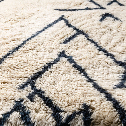 Benisouk mrirt rug Atlas Mountains - Luxury Shag Moroccan Rug Atlas Mountains - Luxury Shag Moroccan Rug
