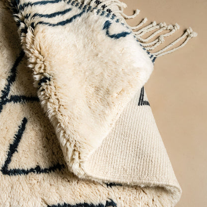 Benisouk mrirt rug Atlas Mountains - Luxury Shag Moroccan Rug Atlas Mountains - Luxury Shag Moroccan Rug