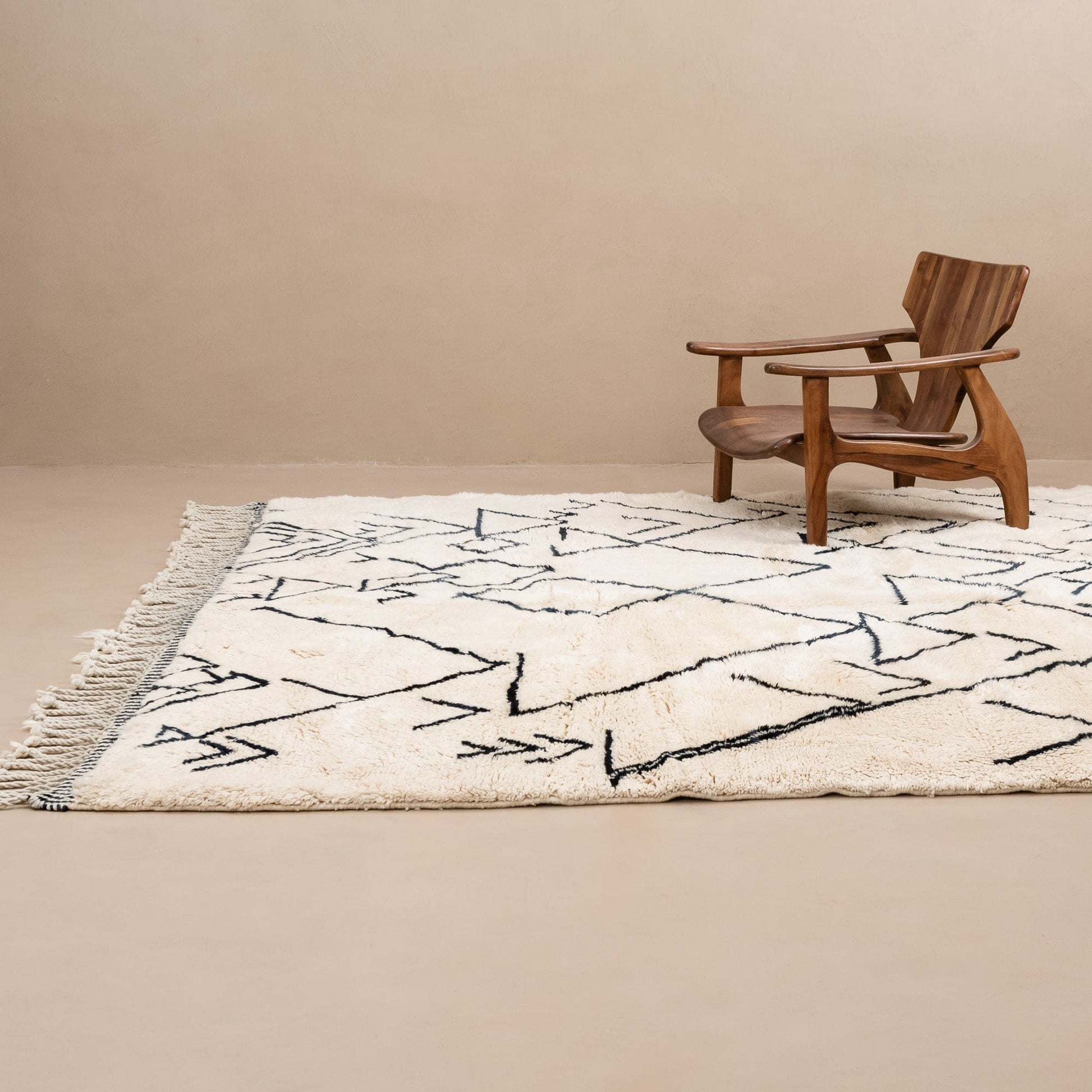 Benisouk mrirt rug Atlas Mountains - Luxury Shag Moroccan Rug Atlas Mountains - Luxury Shag Moroccan Rug