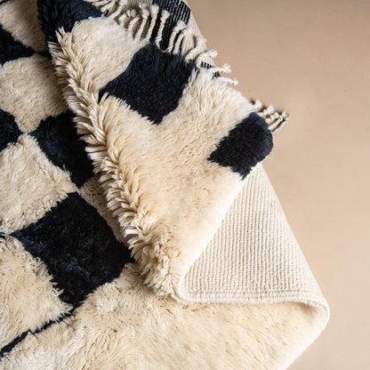 Benisouk mrirt rug Badra - Luxury Shag Moroccan Rug Badra - Luxury Shag Moroccan Rug