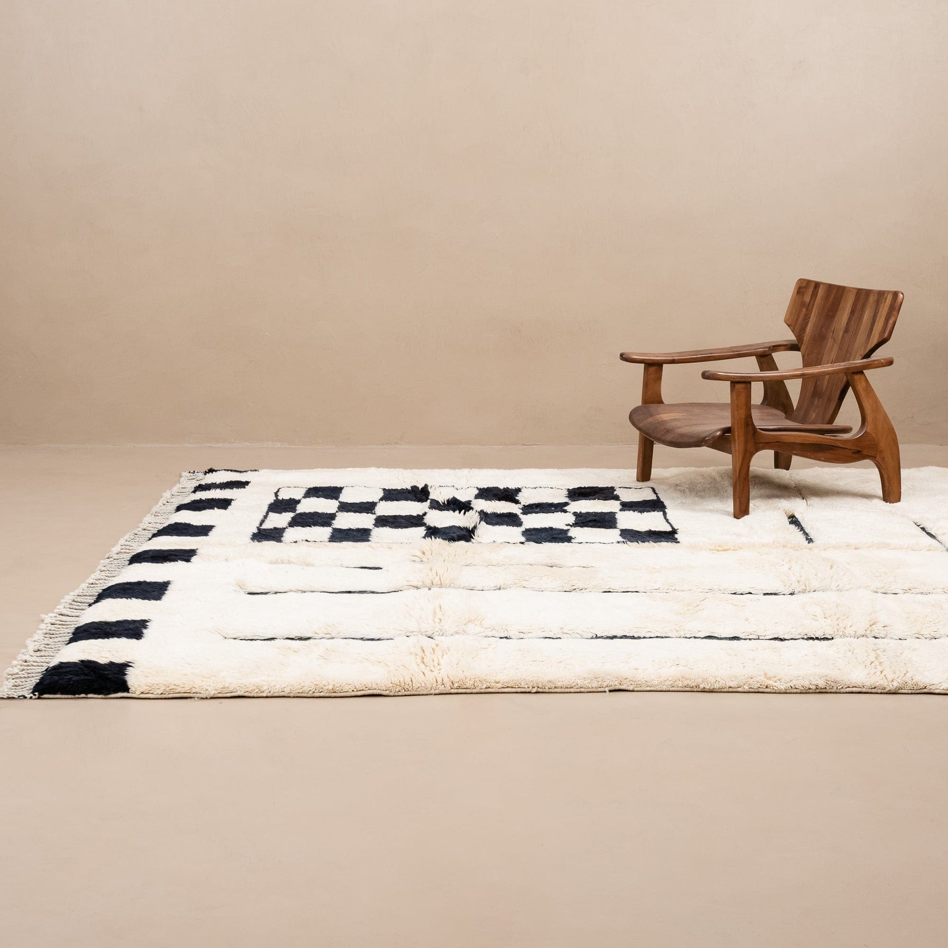 Benisouk mrirt rug Badra - Luxury Shag Moroccan Rug Badra - Luxury Shag Moroccan Rug