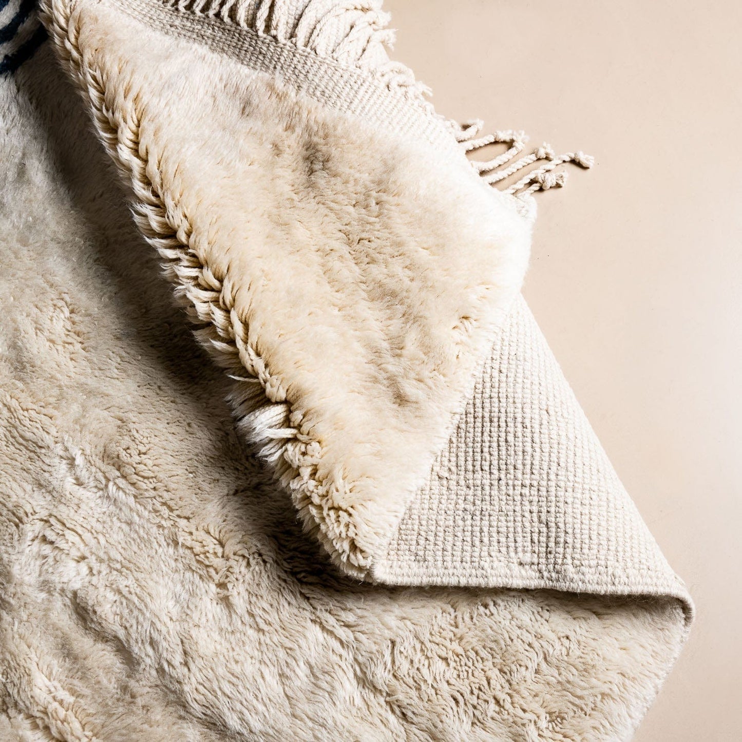 Benisouk mrirt rug Chords - Luxury Shag Moroccan Rug Chords - Luxury Shag Moroccan Rug