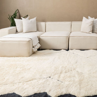 Benisouk mrirt rug Fertile Valley - Luxury Shag Moroccan Rug Fertile Valley - Luxury Shag Moroccan Rug