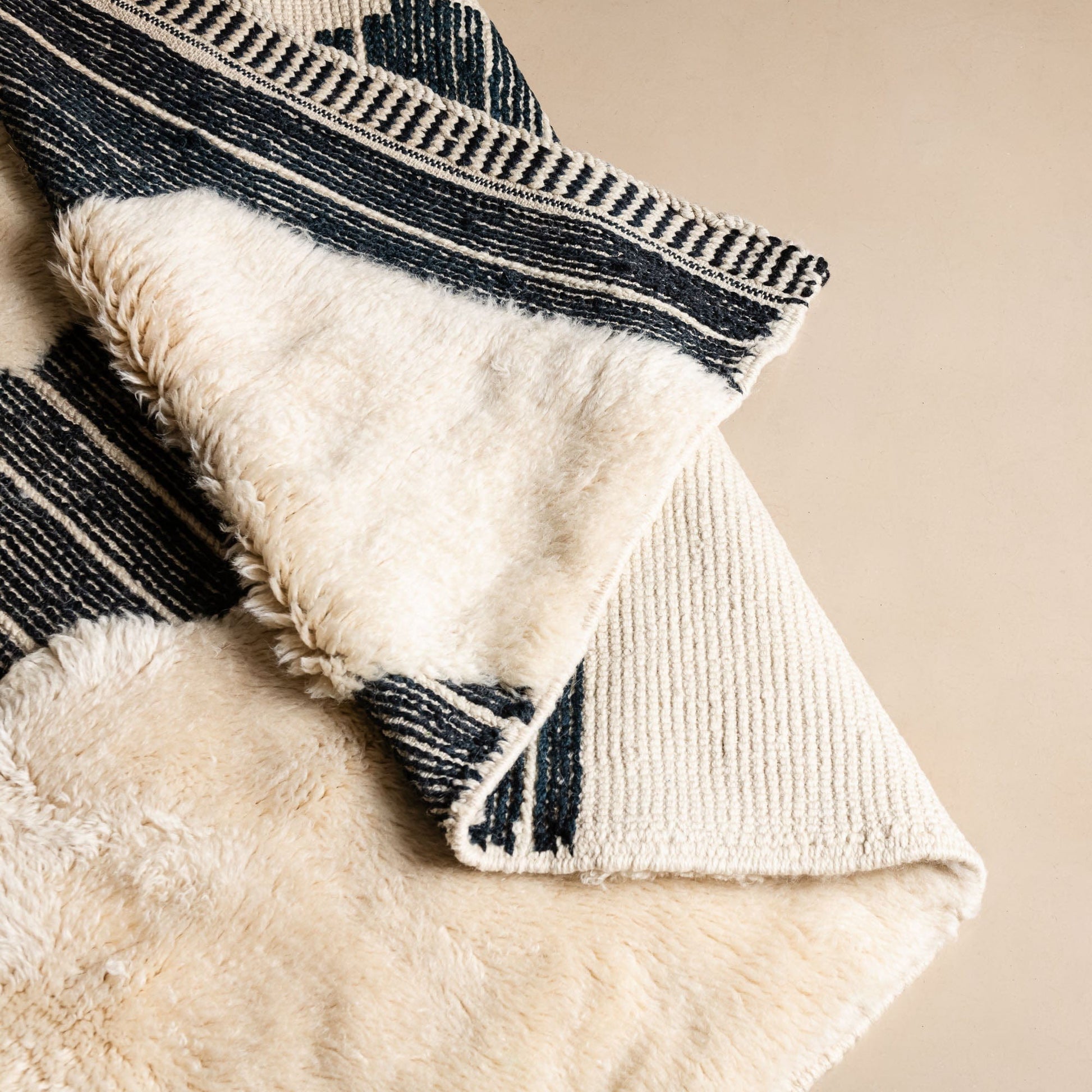 Benisouk mrirt rug Glitch - Luxury Shag Moroccan Rug Glitch - Luxury Shag Moroccan Rug