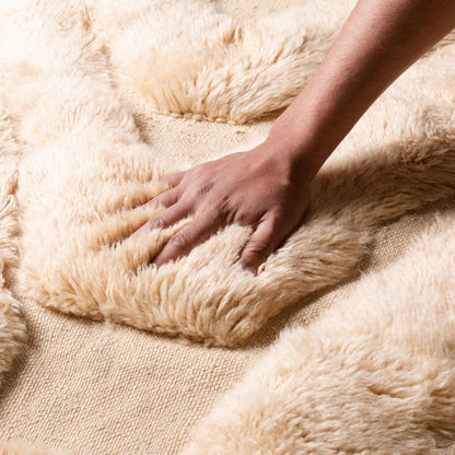 Benisouk mrirt rug Leading Lines - Luxury Shag Moroccan Rug 7.9x9.8 ft | 240x300 cm Leading Lines - Luxury Shag Moroccan Rug 7.9x9.8 ft | 240x300 cm