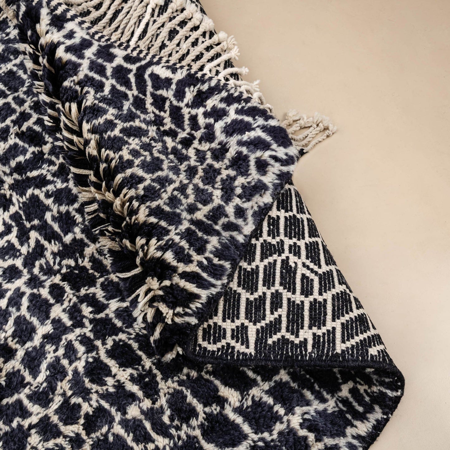 Benisouk mrirt rug Leopard - Luxury Shag Moroccan Rug Leopard - Luxury Shag Moroccan Rug