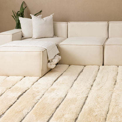 Benisouk mrirt rug Manuscript - Luxury Shag Moroccan Rug Manuscript - Luxury Shag Moroccan Rug