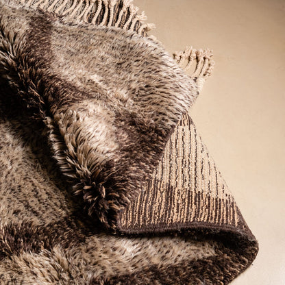 Benisouk mrirt rug Mocha Melody - Luxury Shag Moroccan Rug Mocha Melody - Luxury Shag Moroccan Rug