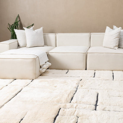 Benisouk mrirt rug Mystery Path - Luxury Shag Moroccan Rug Mystery Path - Luxury Shag Moroccan Rug