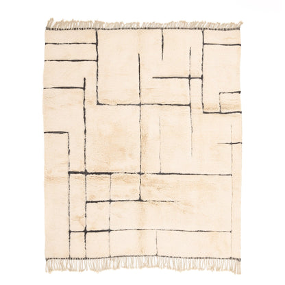Benisouk mrirt rug Mystery Path - Luxury Shag Moroccan Rug Mystery Path - Luxury Shag Moroccan Rug