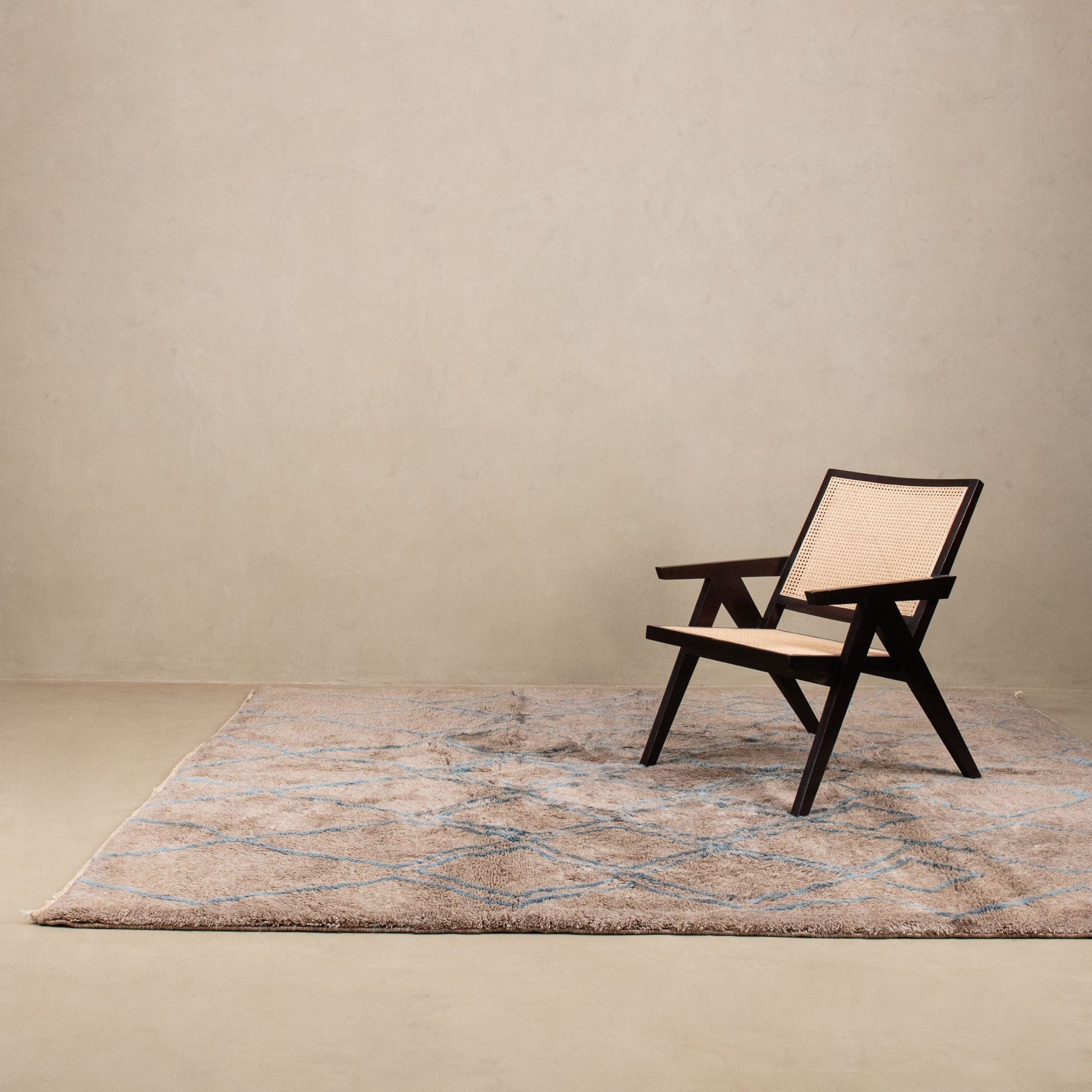 Benisouk mrirt rug Oceanic Lattice - Luxury Shag Moroccan Rug Oceanic Lattice - Luxury Shag Moroccan Rug