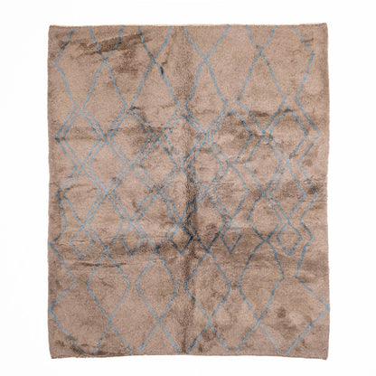 Benisouk mrirt rug Oceanic Lattice - Luxury Shag Moroccan Rug Oceanic Lattice - Luxury Shag Moroccan Rug