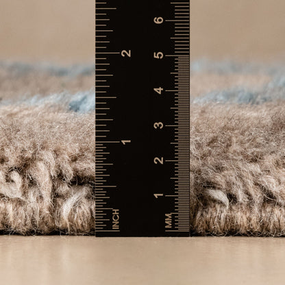 Benisouk mrirt rug Oceanic Lattice - Luxury Shag Moroccan Rug Oceanic Lattice - Luxury Shag Moroccan Rug