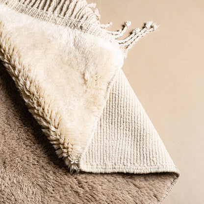 Benisouk mrirt rug Pale Elegance - Luxury Shag Moroccan Rug Pale Elegance - Luxury Shag Moroccan Rug