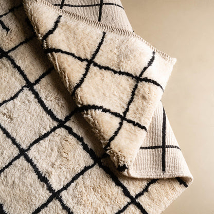 Benisouk mrirt rug Rahim - Luxury Shag Moroccan Rug Rahim - Luxury Shag Moroccan Rug