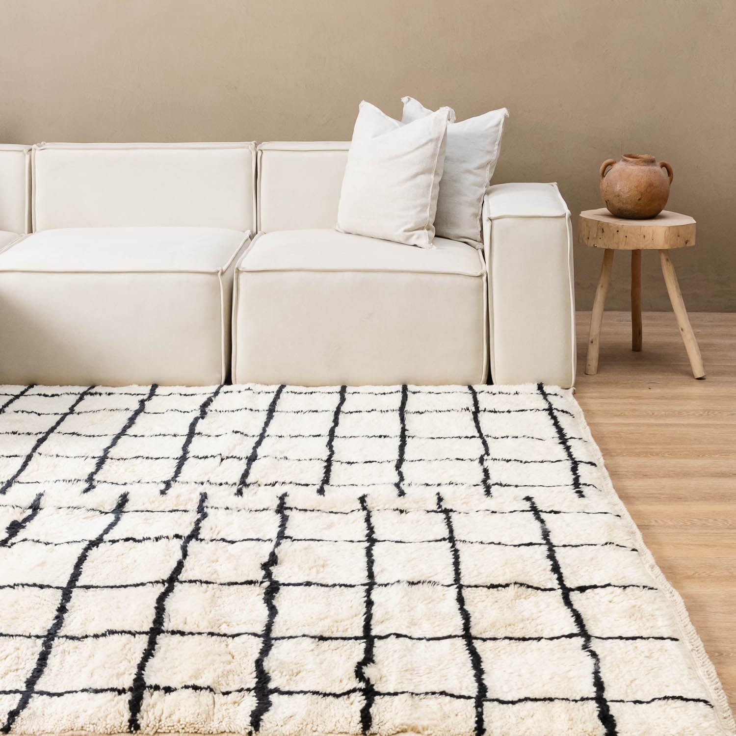 Benisouk mrirt rug Rahim - Luxury Shag Moroccan Rug Rahim - Luxury Shag Moroccan Rug