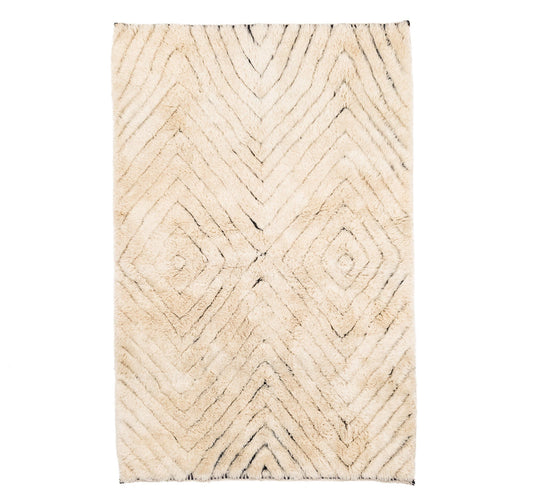 Benisouk mrirt rug Ripples - Luxury Shag Moroccan Rug 5x7.7 ft | 153x235 cm Ripples - Luxury Shag Moroccan Rug 5x7.7 ft | 153x235 cm