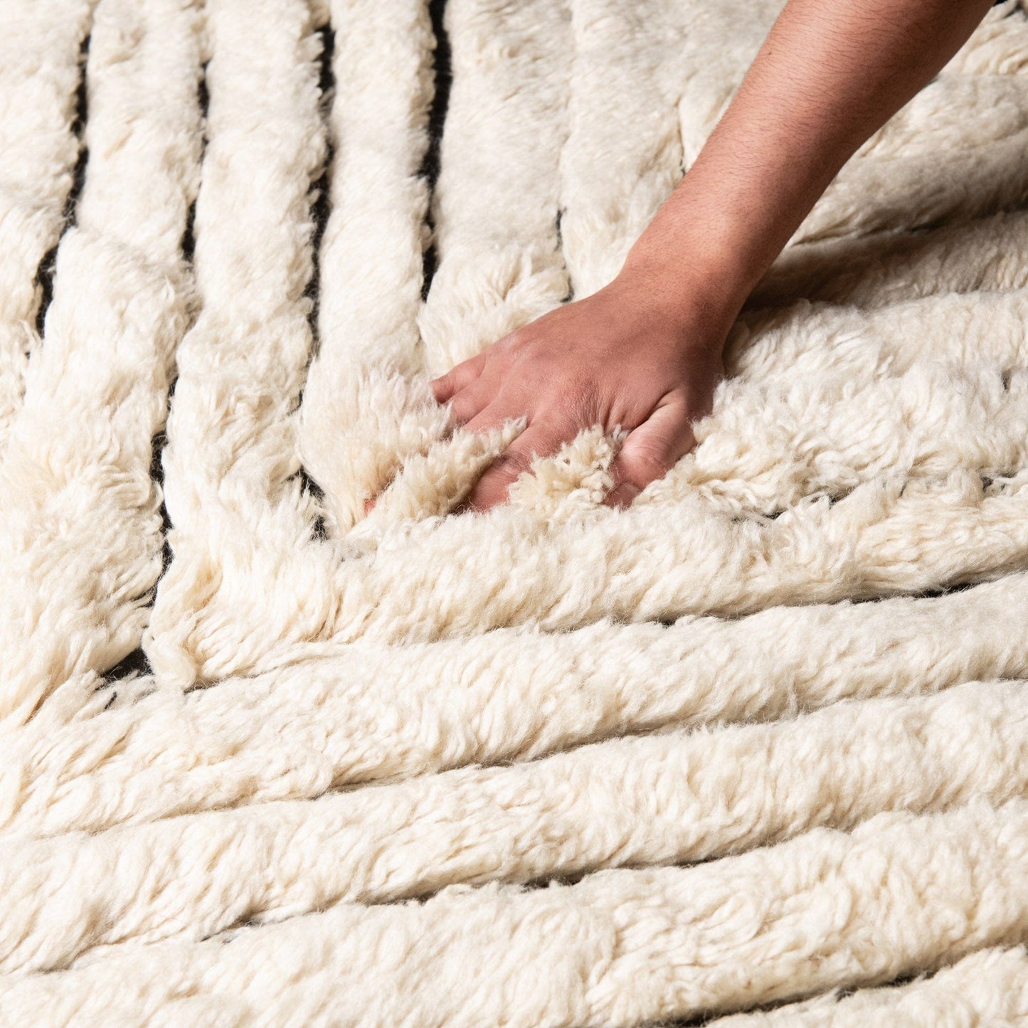 Benisouk mrirt rug Sanae - Luxury Shag Moroccan Rug Sanae - Luxury Shag Moroccan Rug