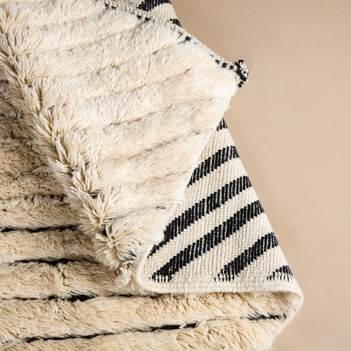 Benisouk mrirt rug Sanae - Luxury Shag Moroccan Rug Sanae - Luxury Shag Moroccan Rug