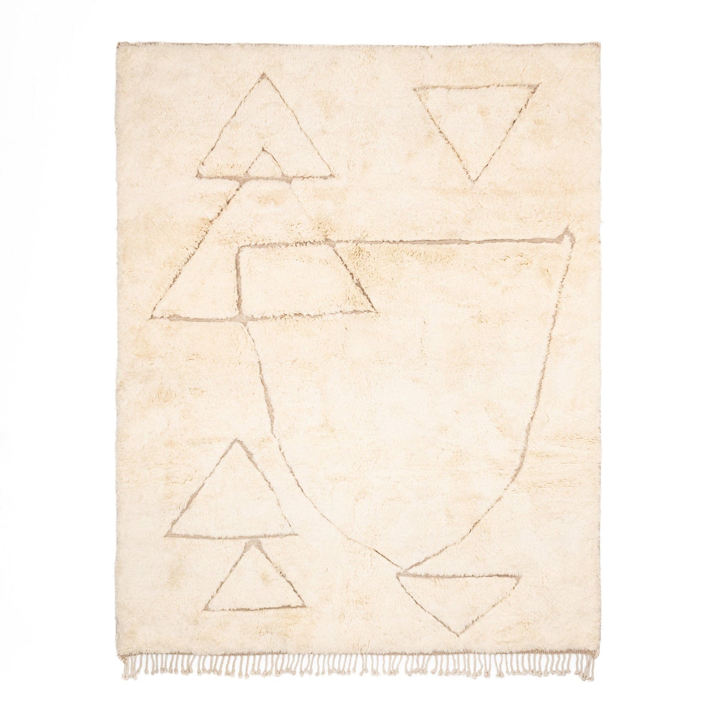 Benisouk mrirt rug Serenity Peaks - Luxury Shag Moroccan Rug Serenity Peaks - Luxury Shag Moroccan Rug