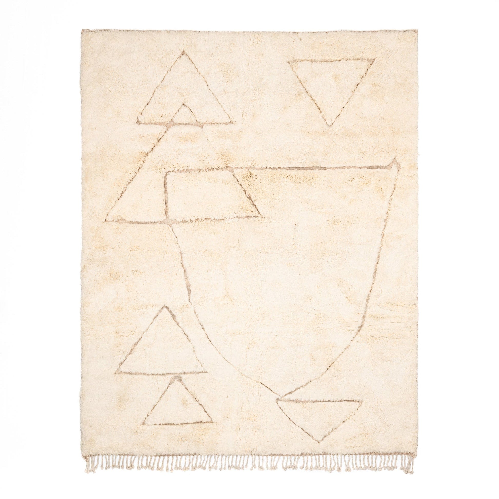 Benisouk mrirt rug Serenity Peaks - Luxury Shag Moroccan Rug Serenity Peaks - Luxury Shag Moroccan Rug