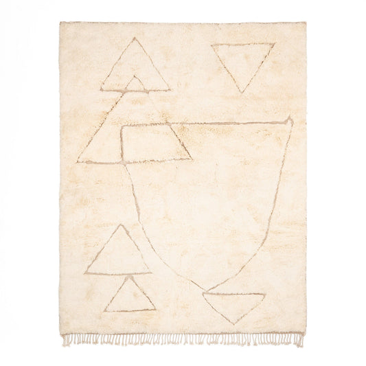 Benisouk mrirt rug Serenity Peaks - Luxury Shag Moroccan Rug Serenity Peaks - Luxury Shag Moroccan Rug