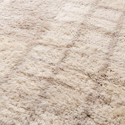 Benisouk mrirt rug Silver Lattice - Luxury Shag Moroccan Rug Silver Lattice - Luxury Shag Moroccan Rug