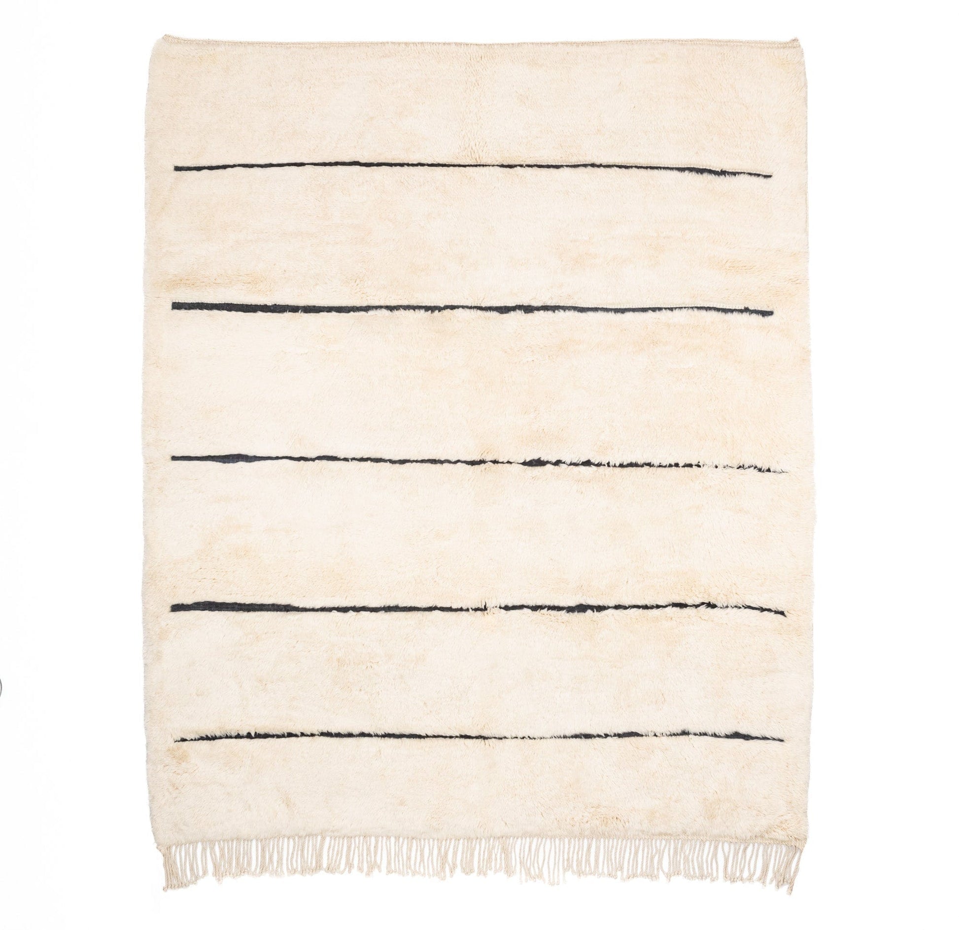 Benisouk mrirt rug Symetrical Lines - Luxury Shag Moroccan Rug Symetrical Lines - Luxury Shag Moroccan Rug