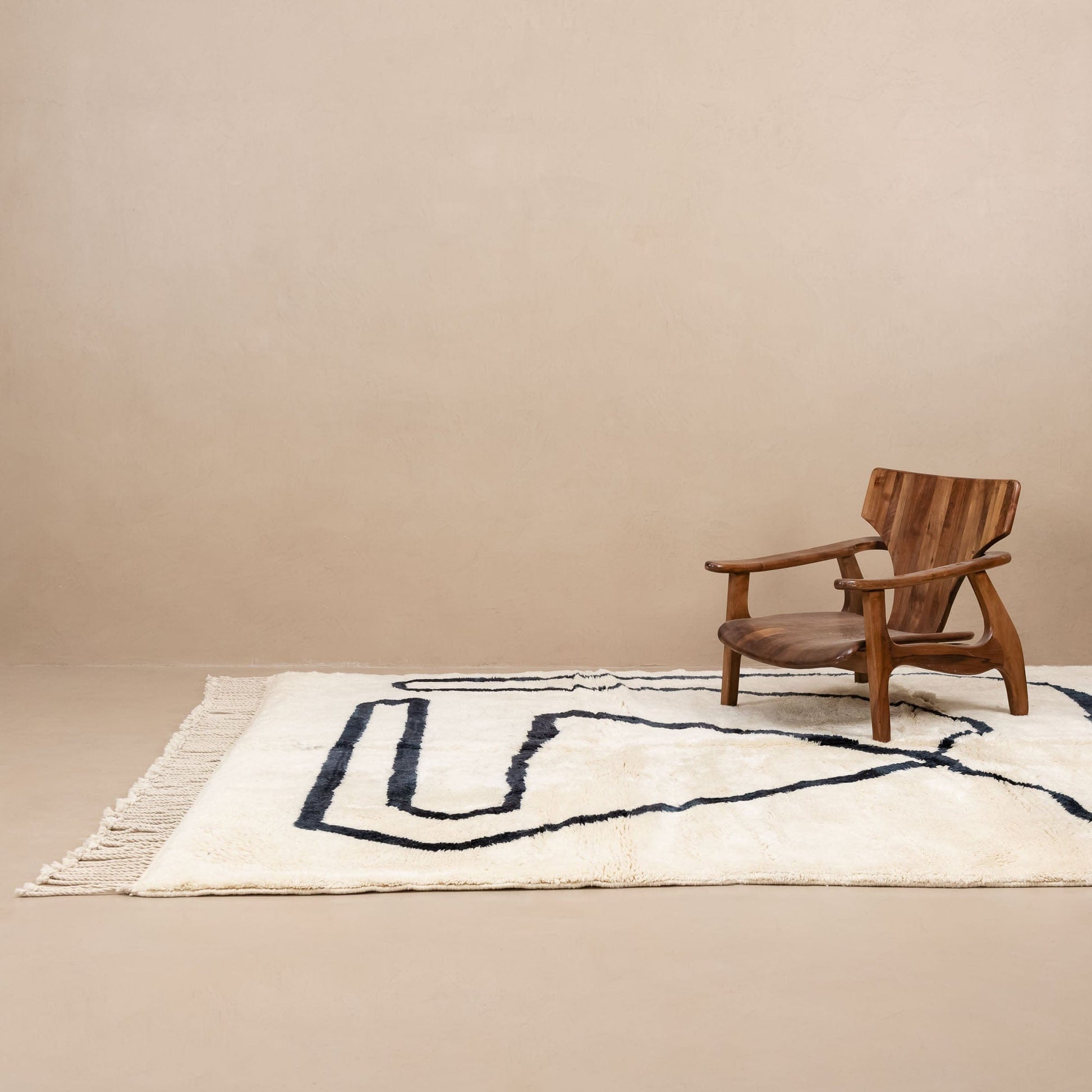 Benisouk mrirt rug Treasure Map - Luxury Shag Moroccan Rug Treasure Map - Luxury Shag Moroccan Rug