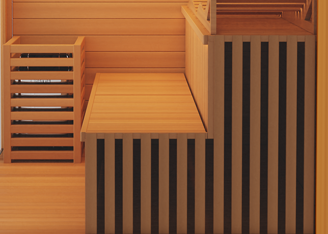 3 Person Home Steam Sauna | Traditional 7™.