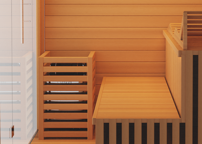 3 Person Home Steam Sauna | Traditional 7™.