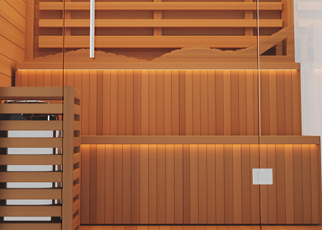3 Person Home Steam Sauna | Traditional 7™.