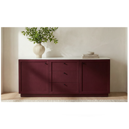 Nadine Sideboard Deep Burgundy
