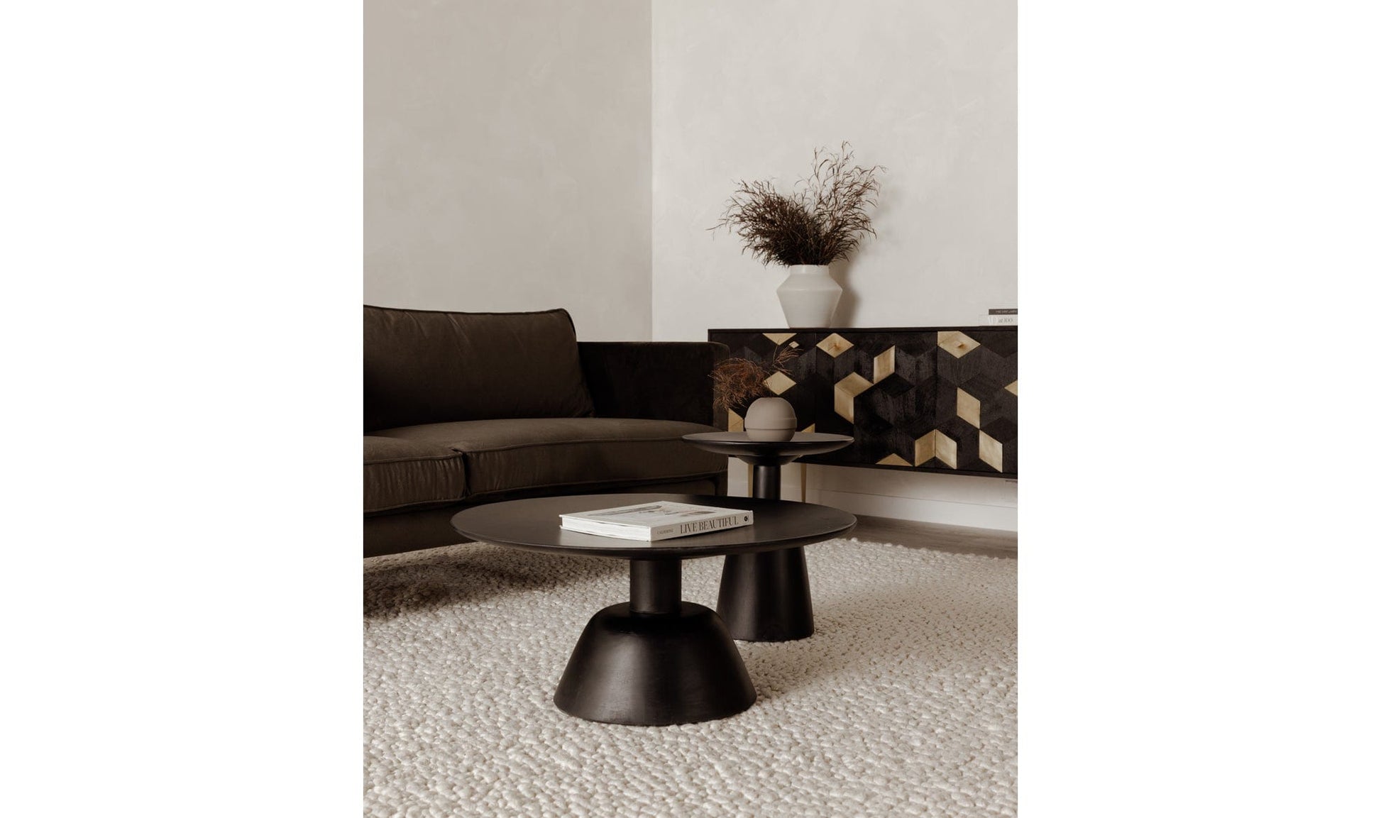 The Carpentry Shop Co. Nels End Table Black Nels End Table Black