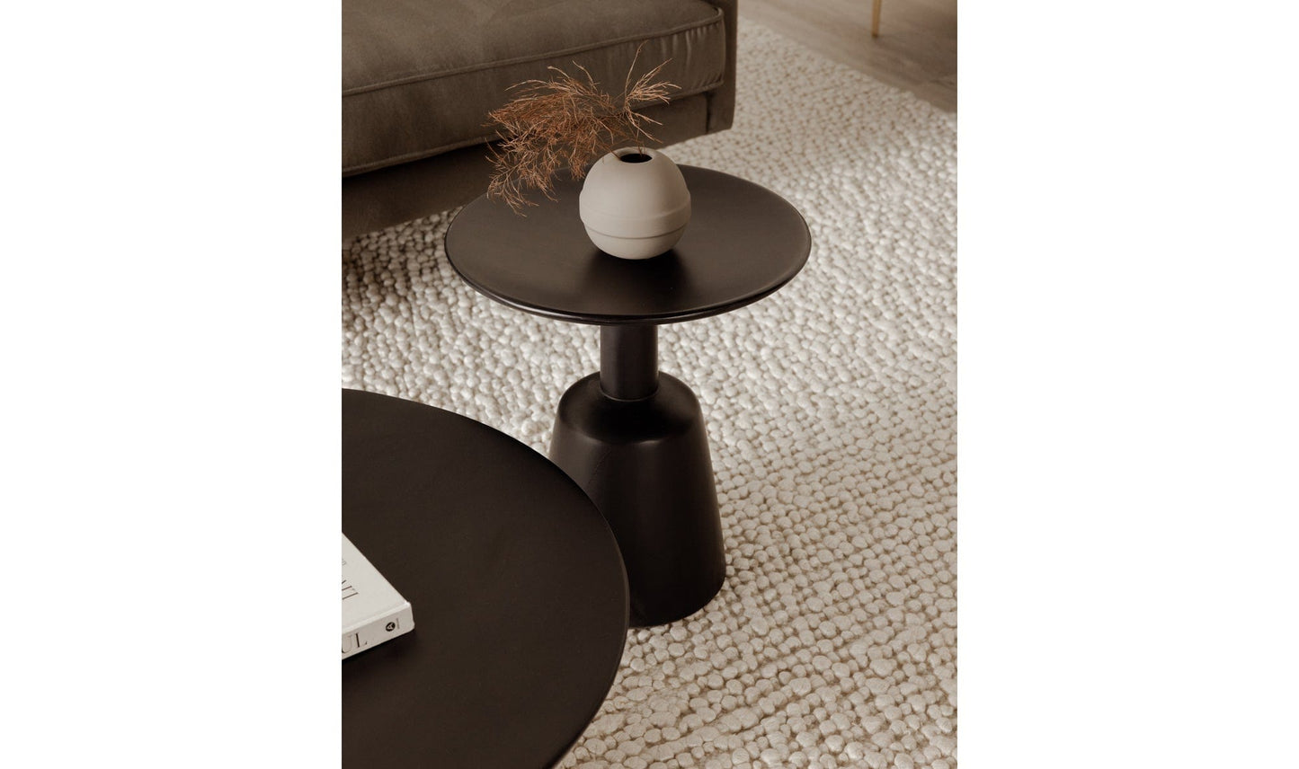 The Carpentry Shop Co. Nels End Table Black Nels End Table Black