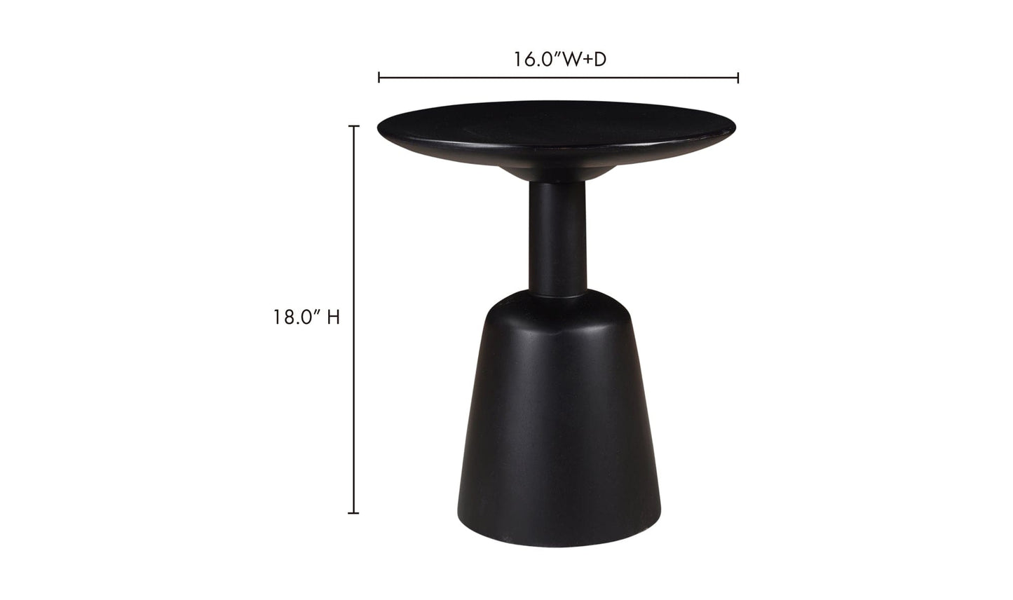 The Carpentry Shop Co. Nels End Table Black Nels End Table Black